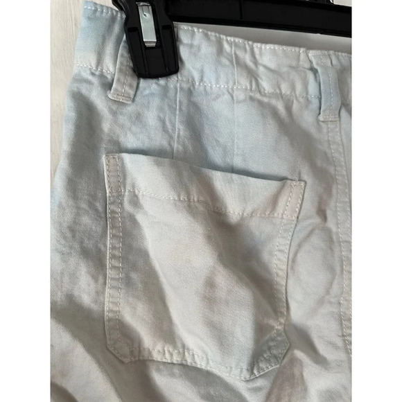 Loft Women’s size 00 blue and white dyed shorts - Picture 8 of 9